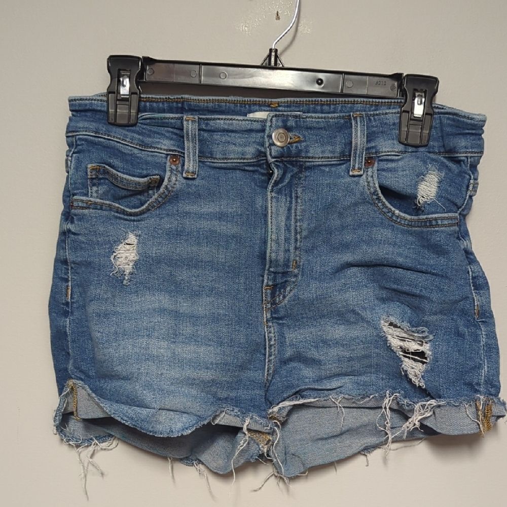 H&M Denim Distressed Women's Shorts